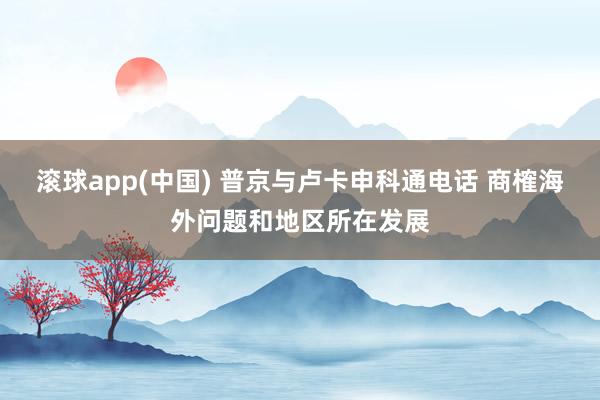 滚球app(中国) 普京与卢卡申科通电话 商榷海外问题和地区所在发展