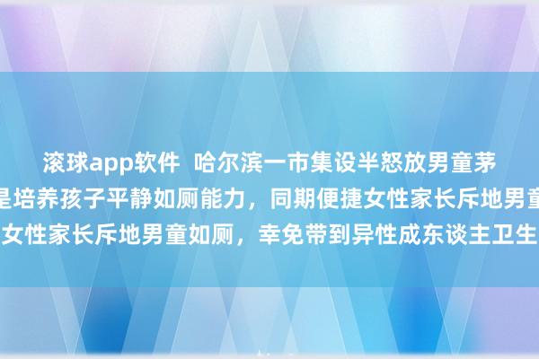 滚球app软件  哈尔滨一市集设半怒放男童茅厕引质疑，市集：初志是培养孩子平静如厕能力，同期便捷女性家长斥地男童如厕，幸免带到异性成东谈主卫生间的未便