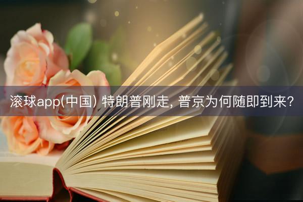 滚球app(中国) 特朗普刚走， 普京为何随即到来?